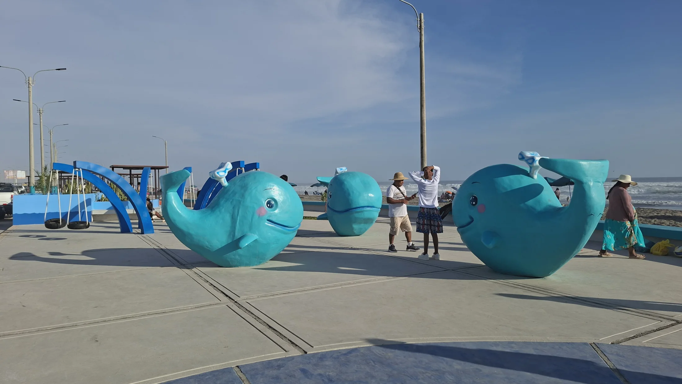 Malecón Turístico Plaza Miguel Grau (El Chorrito)